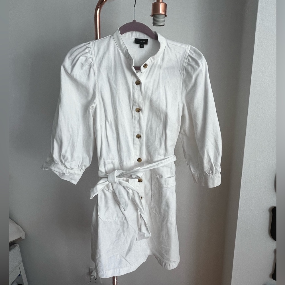 Fall White Dress